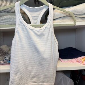 Lululemon Swiftly Tech Cropped Racerback Tank Top